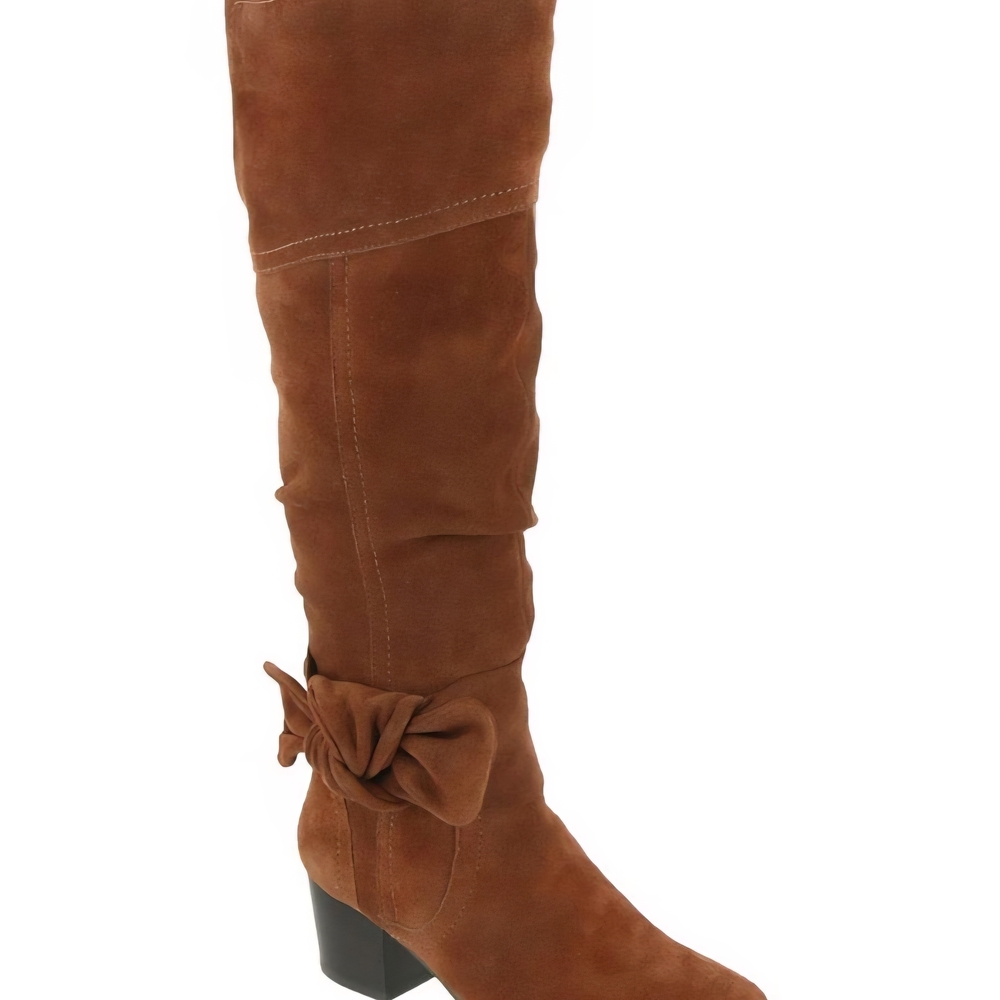 New Array Brown Over the Knee Boots